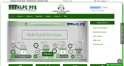 Desktop Screenshot of nlpcpfa.com